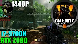 Call of Duty Black Ops 4 RTX 2080 & 9700K 4.6GHz - Max Settings 1440P