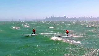 San Francisco Bay 40mph SUP Downwinder