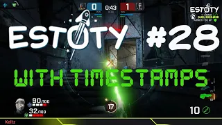 Estoty Duel Tournament #28 with timestamps