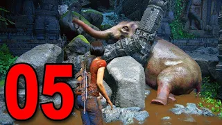 UNCHARTED The Lost Legacy Savings An elephant Rescue elephant lets play walkthrough