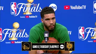 LIVE: Celtics Game 6 Media Availability | #NBAFinals presented by YouTube TV