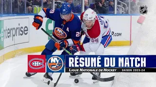 Canadiens vs Islanders| Faits saillants