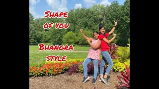 Shape of You Dance Cover | Bhangra Style | Easy Bollywood Freestyle dance | Love from Khushi