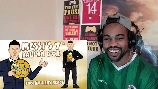 🏆Messi wins his 7th Ballon d'Or!🏆 (Footballers React) REACTION