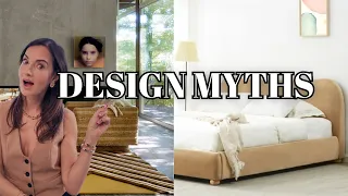 10 Interior Design Myths DEBUNKED Debunking Interior Design MYTHS | Nina Takesh