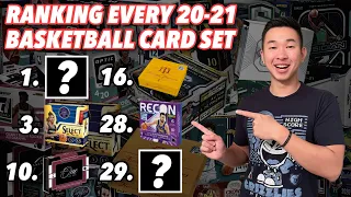 RANKING EVERY 2020-21 BASKETBALL SPORTS CARD SET FROM WORST TO FIRST 🏆