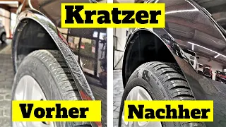 AUTO KRATZER ENTFERNEN Schaden für 0 EURO Repariert !