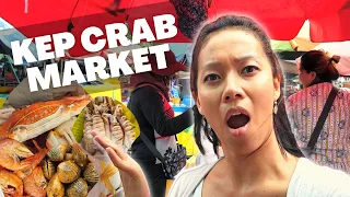 4 Best Things to Do in Kep Crab Market! CAMBODIA 🇰🇭