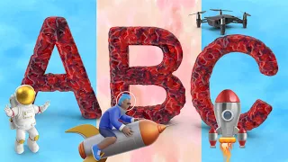 ABC Song , Phonics Sounds of Alphabet A to Z, Space Phonics Song, ABC Phonics Song, Nursery Rhymes