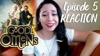 GOOD OMENS REACTION | The Doomsday Option | Episode 5