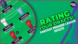 RATING YOUR FPL DRAFTS PART 2!| Fantasy Football | Fantasy Premier League Tips 22/23