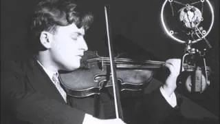 Yehudi Menuhin, violinist - Ravel Kaddisch 1936