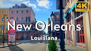 New Orleans Louisiana 4k Travel Tour French Quarter