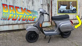 1980's Italian Vespa Restoration - Bare Metal Finish