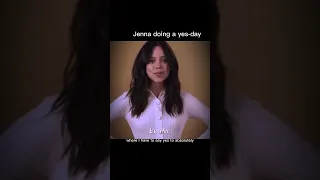 yes my turn 🍑wholes Jenna Ortega doing a yes dat 😏