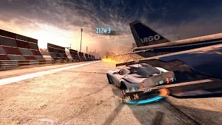 Split/Second Gameplay: Crashed By Crashing Plane