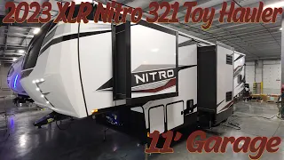 New 2023 XLR Nitro 321 Toy Hauler Fifth Wheel by Forestriver at Couchs RV Nation a RV Wholesaler