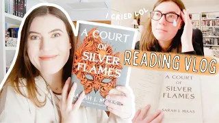 i read a court of silver flames and i have a lot of thoughts | ACOSF READING VLOG w/ spoilers!!