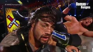 WWE Raw Roman Reigns vs AJ Styles Extreme Rules 2016!