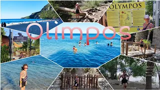 Olimpos (Olympos) Antik Kenti Antalya & Olimpos Plajı Çıralı Adrasan - Muhteşem bir gün - Vlog