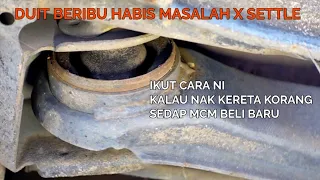 BUAT KERETA LAMA LANGGAR LUBANG TAK RASA, CORNER STABIL DAN SENYAP | RUGI LA KORANG XTAU