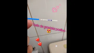 Teste de gravidez positivo