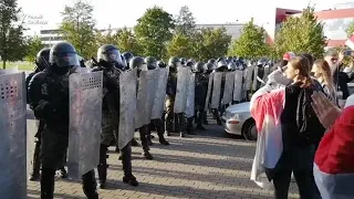 "Нельзя жить в концлагере". Пятый воскресный марш в Минске