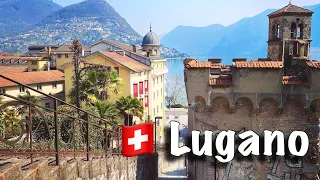 Lugano , Switzerland | Walking tour through Old town & lakeside ! Swiss View