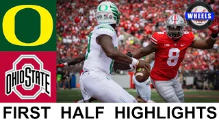 #12 Oregon vs #3 Ohio State First Half Highlights | Week 2 | 2021 College Football Highlights