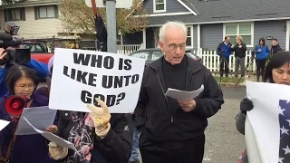 Christian group protests Portland’s Satan Club