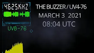 The Buzzer UVB 76 4625Khz 03/03/2021 голосовые сообщения