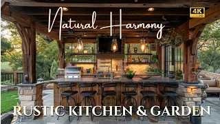 Transform Your Outdoor Space with Rustic Kitchen & Vintage Rustic Garden | Embracing Nature Serenity