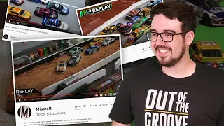 LIVE - Reacting to NASCAR Stop Motion Videos!