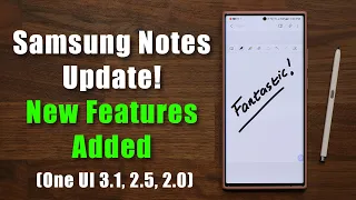 Samsung Notes Gets New UPDATE - 5 New Features Added (All Samsung Phones)