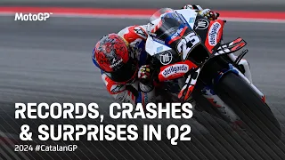 The SUPER FAST last 5 minutes of MotoGP™ Q2 💨 | 2024 #CatalanGP