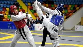 Özge Özbey (ANKARA) Gülsüm GÜLTEKİN (Eskişehir) Büyükler Türkiye Taekwondo Şampiyonası 57 kg final