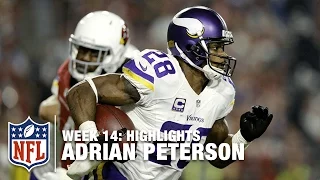 Adrian Peterson Highlights (Week 14) | Vikings vs. Cardinals | NFL