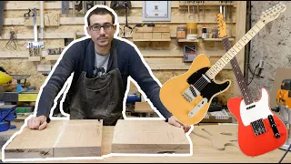 Je fabrique 2 Telecaster !! ep1 - débit des corps