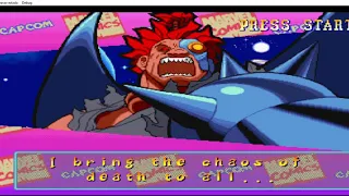 Marvel Super Heroes vs Street Fighter - Cyber Akuma (PS1)