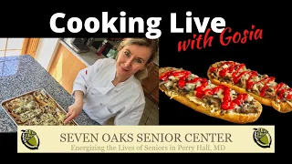 Cooking Live with Gosia - "Zapiekanki"