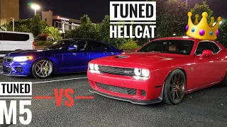 Hey BMW FAN Boys.... YOU LOST ONE : Hellcat vs M5