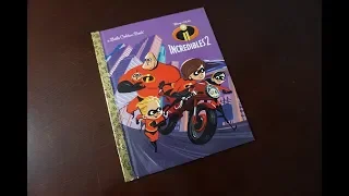 Disney Pixar - INCREDIBLES 2 Movie Children's Read Aloud Story Book For Kids