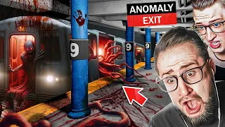 МЫ СПУСТИЛИСЬ В МЕТРО С АНОМАЛИЯМИ! НАЙТИ ВЫХОД НЕВОЗМОЖНО! (ANOMALY EXIT)