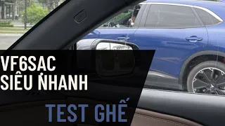 [VINFAST VF6 ] Test ghế sau, Khoảng sáng gầm, Test Sạc Siêu Nhanh, Thêm nhiều bất ngờ cho anh em!!