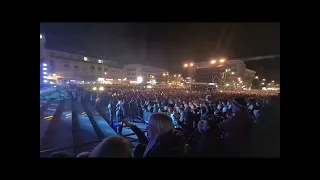 Koncert Riblje čorbe na Gradskom trgu u Čačku