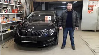 Skoda Octavia 2013-2020 г.в. Установка сигнализации с автозапуском StarLine S96 Своими руками. DIY.