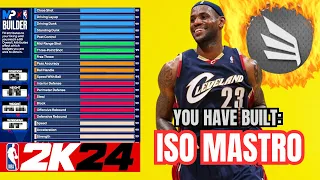 THE BEST ISO BUILD IN NBA 2K24?!?!?!
