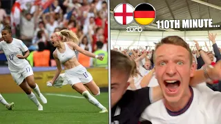 THE MOMENT ENGLAND WIN EURO 2022 vs GERMANY