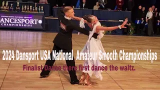 Intro Dance - Final 2024 Dance Sports USA National Smooth Amateur Championship Hosted by BYU in Utah