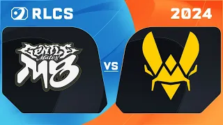 GENTLE MATES vs VITALITY | 1/2 FINALE - Open Qualifier #1 EU - RLCS 2024